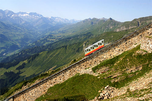 niesen bahn kereta kabel