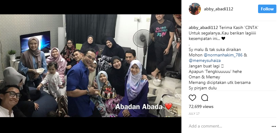 norman hakim dan memey beri kejutan istimewa abby abadi malu 3