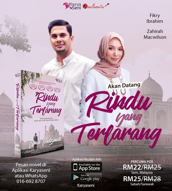 novel rindu yang terlarang