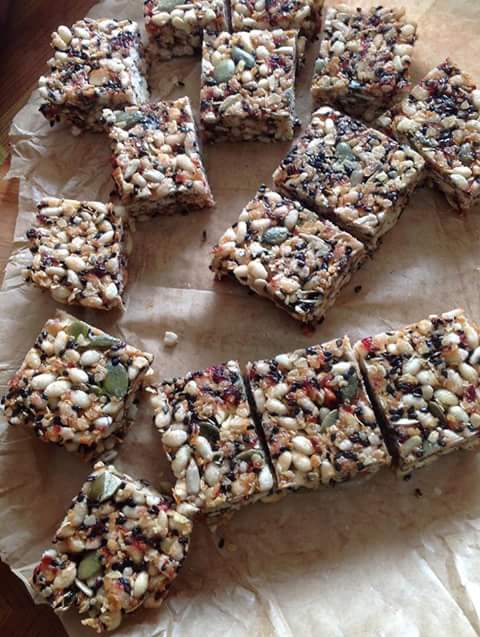 nuts bar atau granola bar homemade 1