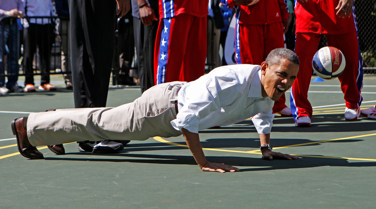 obama burpee test