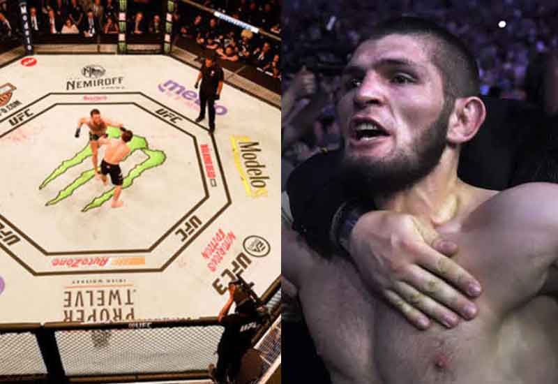 oktagon octagon gelanggang ufc khabib mcgregor