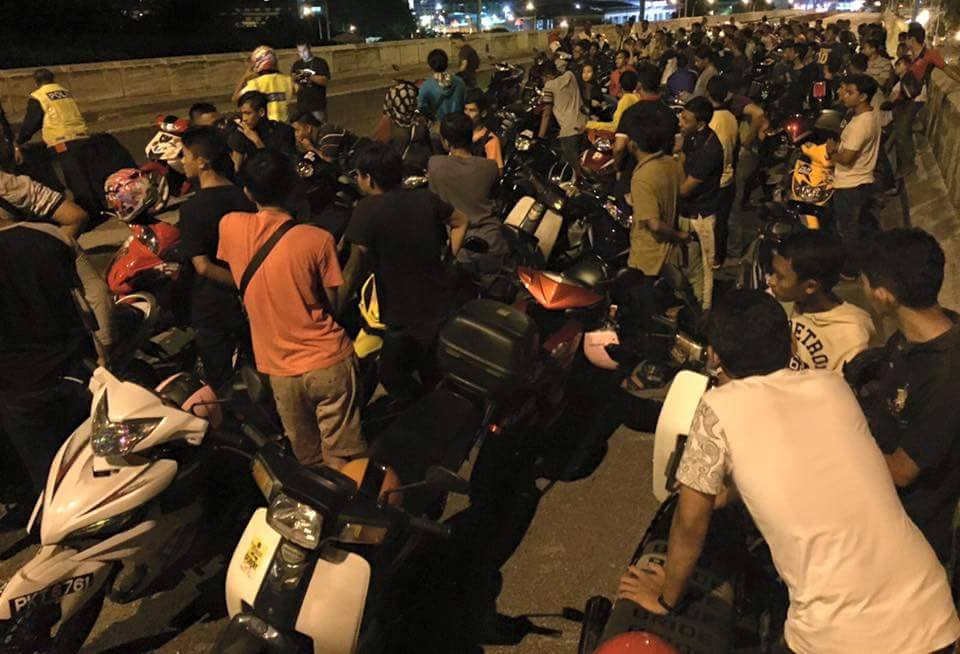 operasi trafik cegah lumba haram