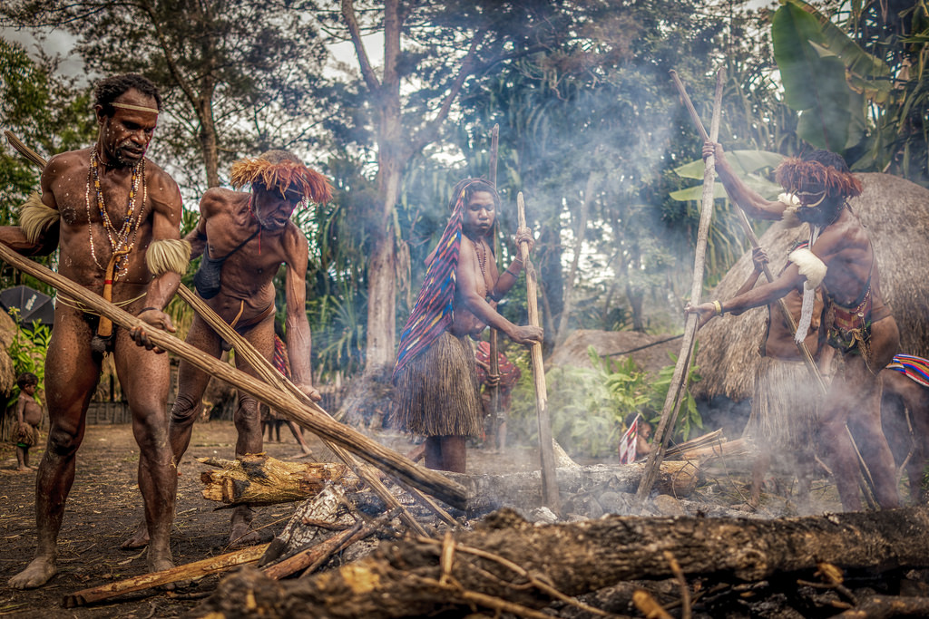 orang asli papua new guinea