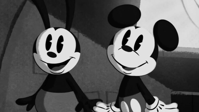 oswald the rabbit bersama mickey mouse