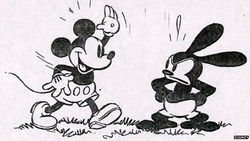 oswald vs mickey