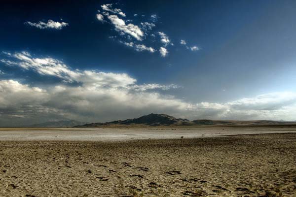 padang pasir awan langit gunung