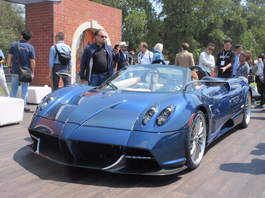 pagani huayra roadster