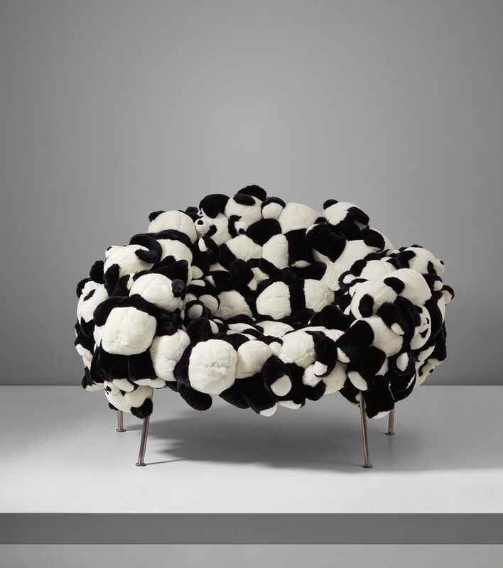 panda banquette chair