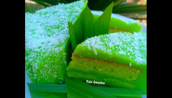 pandan layer cake