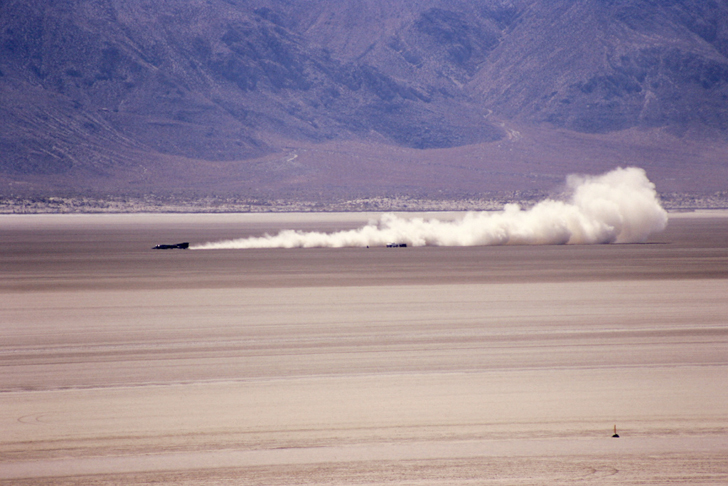 pandu uji thrust ssc di gurun black rock