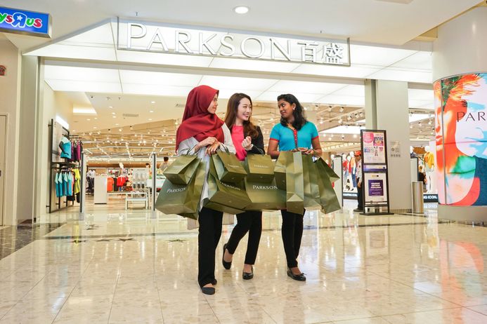 parkson gedung beli belah malaysia