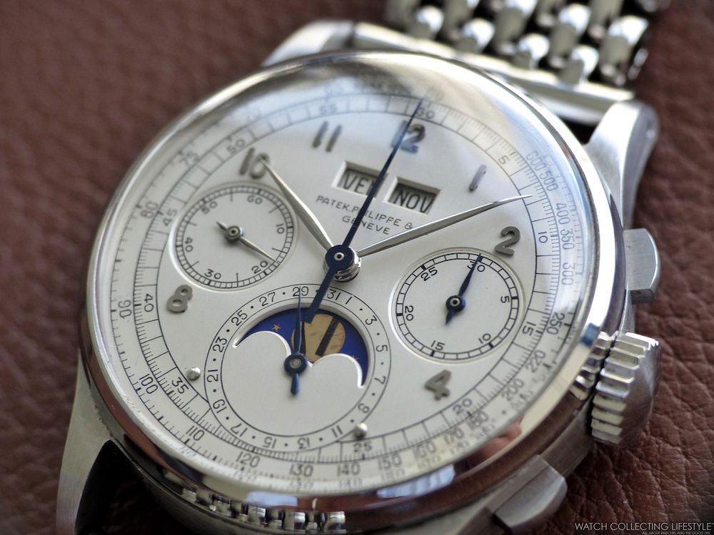 patek philippe ref 1518 in stainless steel