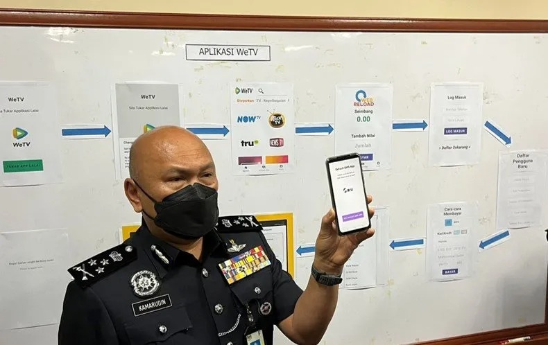 pdrm scam apk aplikasi