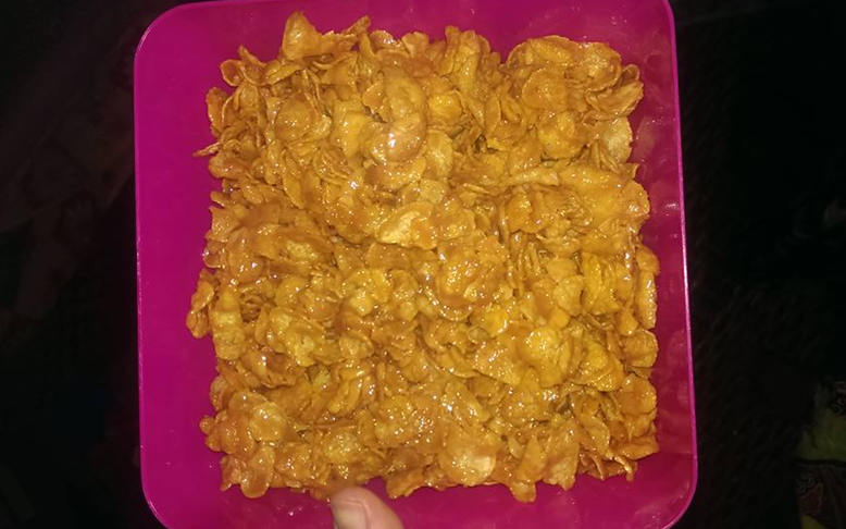 peanut butter cornflakes