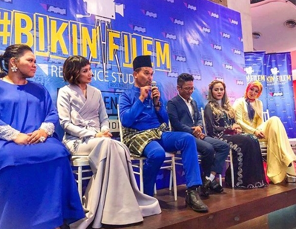 pelakon bikin filem