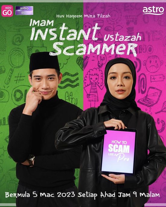 pelakon imam instant ustazah scammer