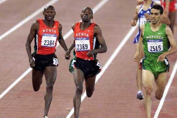 pelari olimpik kenya terpantas 1000 meter