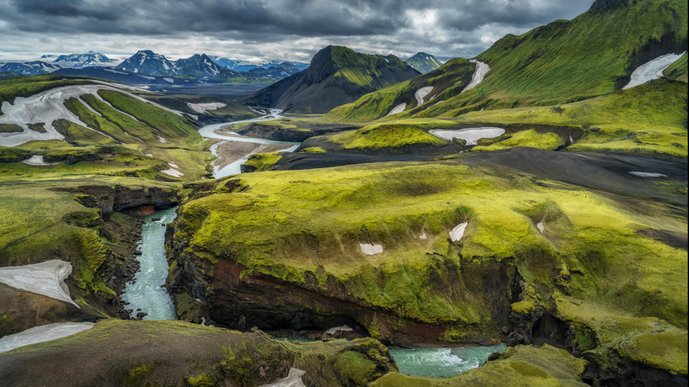 pemandangan di iceland