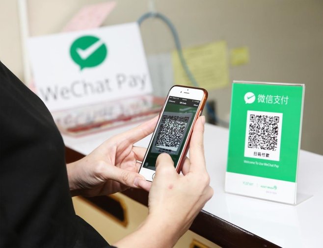 pembayaran digital menggunakan wechat