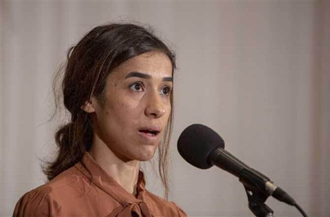 pemenang anugerah nobel keamanan nadia murad