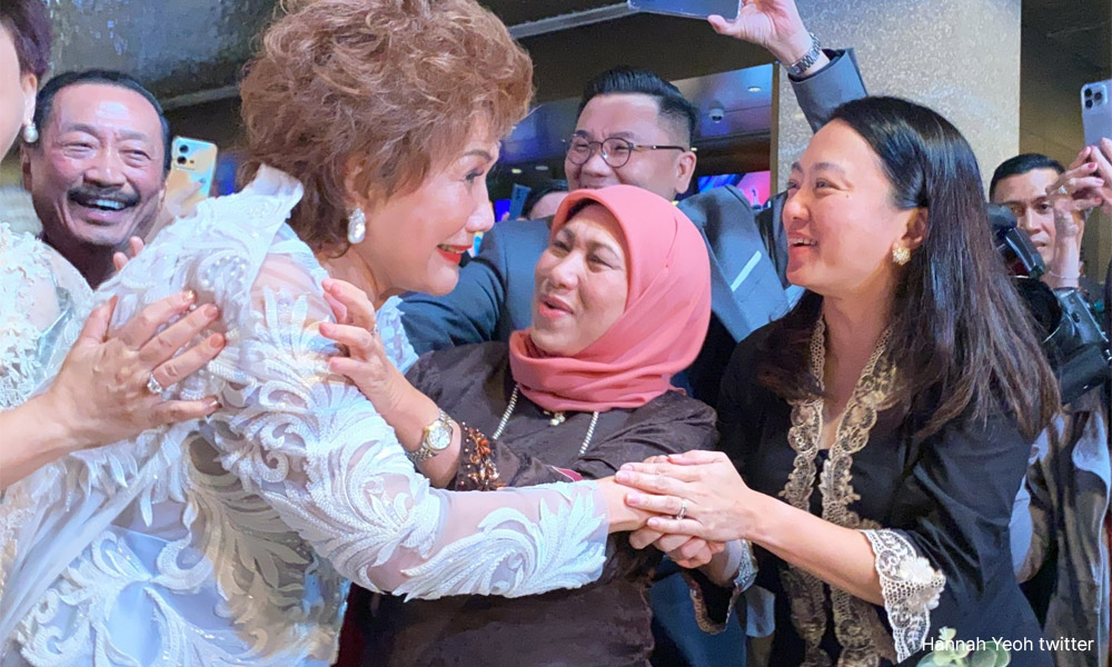 pemimpin dan menteri malaysia rai kemenangan michelle yeoh