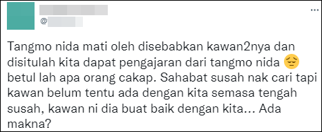 pengajaran kematian tangmo nida