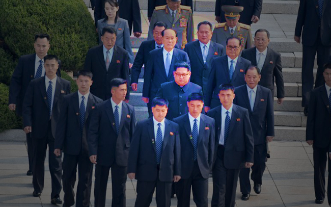 pengawal keselamatan bodyguard kim jong un