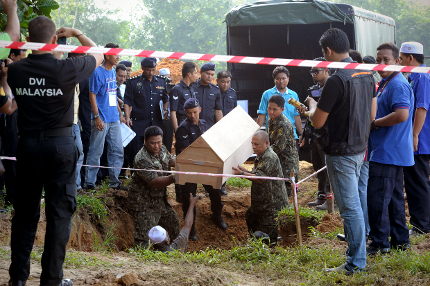 pengebumian orang rohingya