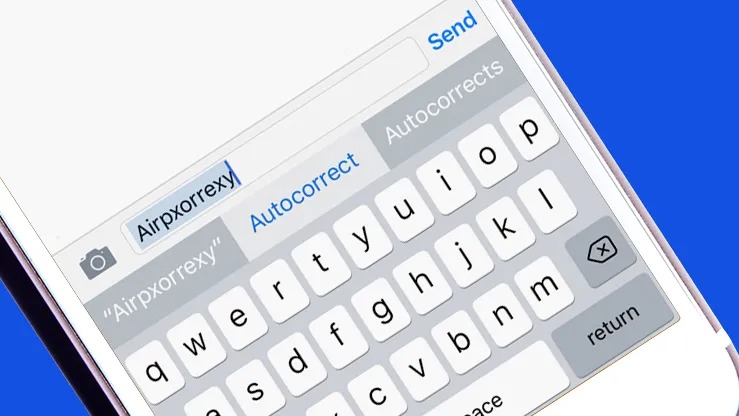 penggunaan autocorrect berasaskan ai