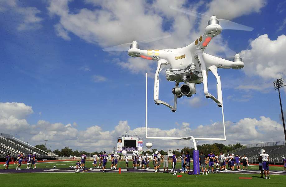 penggunaan drone dalam sukan