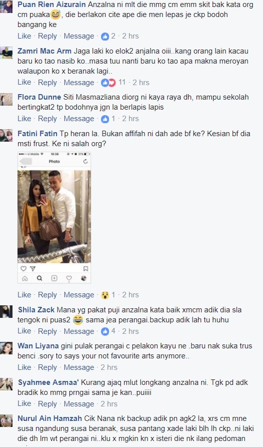 perangainya bak kata orang meroyan komen mengejutkan anzalna nasir isu hubungan aliff aziz dan adiknya 3