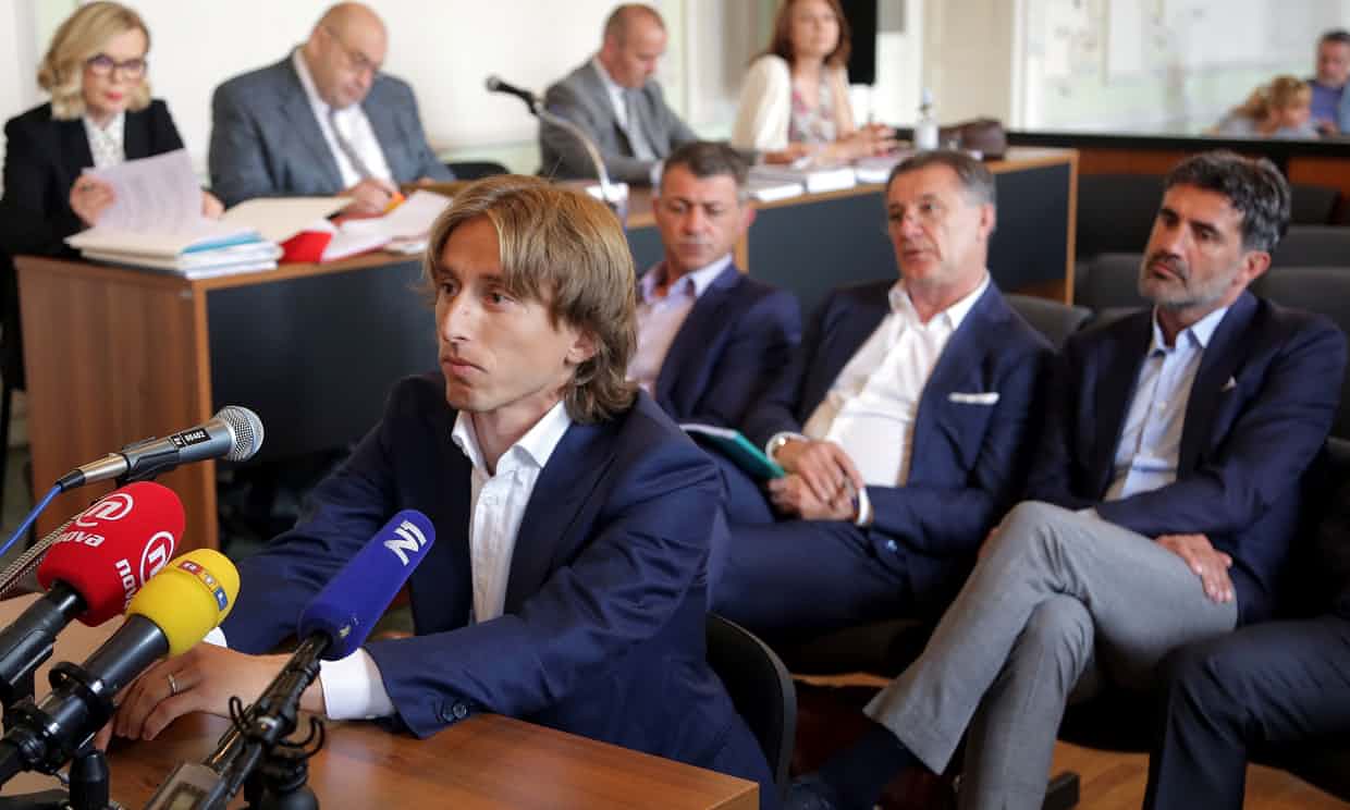 perbicaraan luka modric