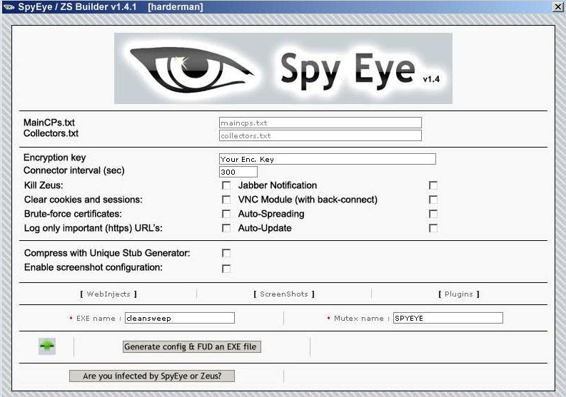 perisian malware spyeye