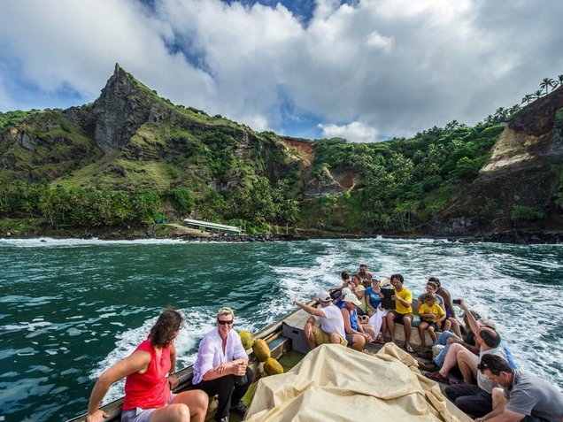 perjalanan ke pulau pitcairn