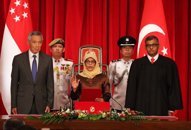 perlantikan halimah yacob sebagai presiden 431