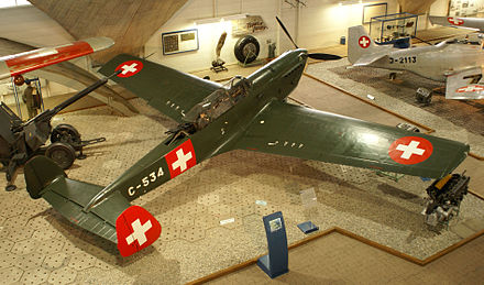 pesawat lama swiss air force