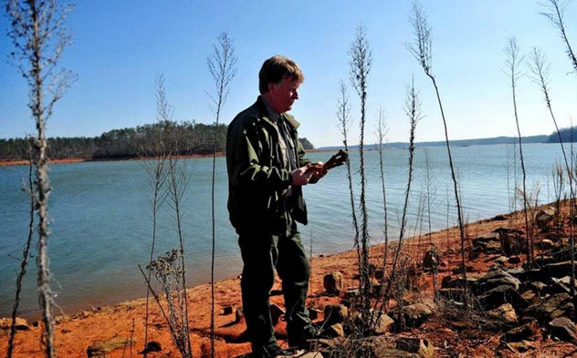 petersburg yang tenggelam menjadi sebuah tasik