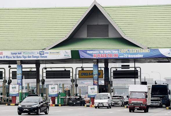 plaza tol batu tiga sungai rasau bakal dirobohkan