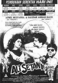 poster filem ali setan