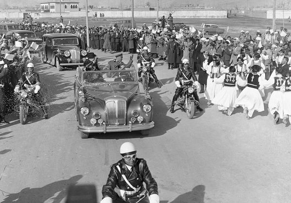 presiden eisenhower tiba di kabul pada disember 1959