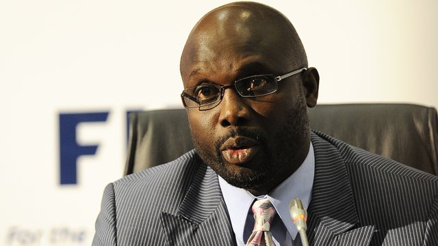 presiden liberia george weah