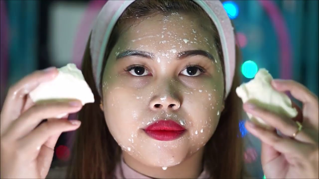 produk pelik gadis pakai scrub