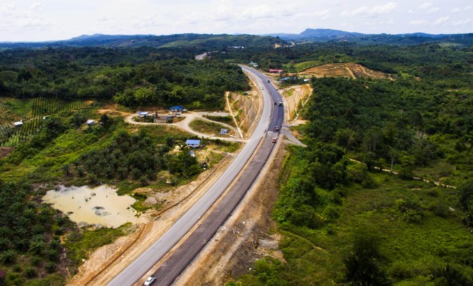 projek mega lebuhraya pan borneo