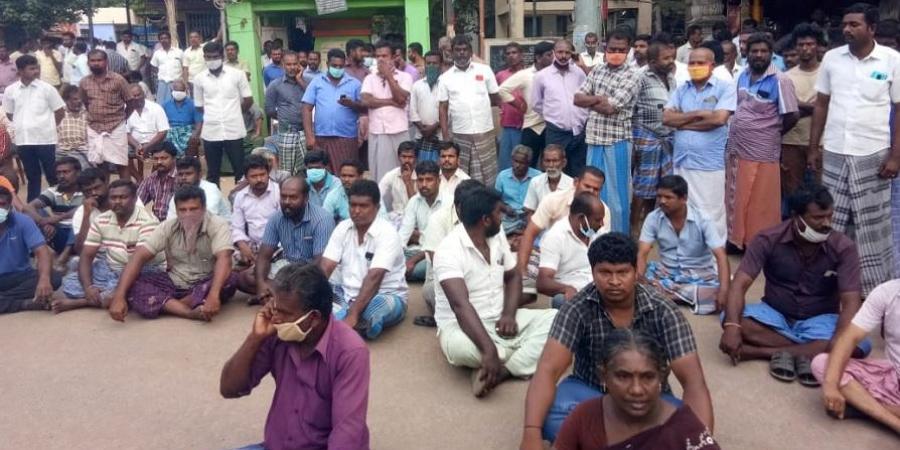 protes hartal peniaga komuniti tamil nadu