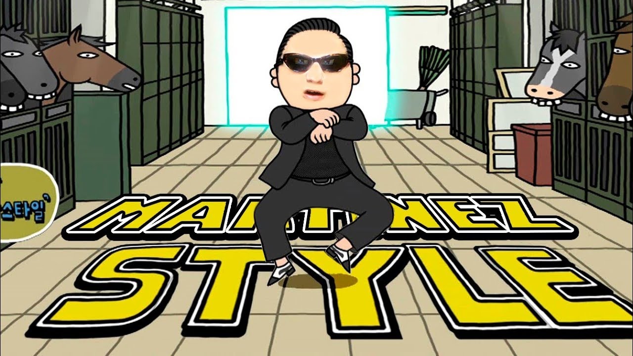 psy gangnam style viral di media sosial