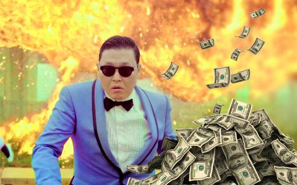 psy oppa gangnam style pendapatan youtube diterima