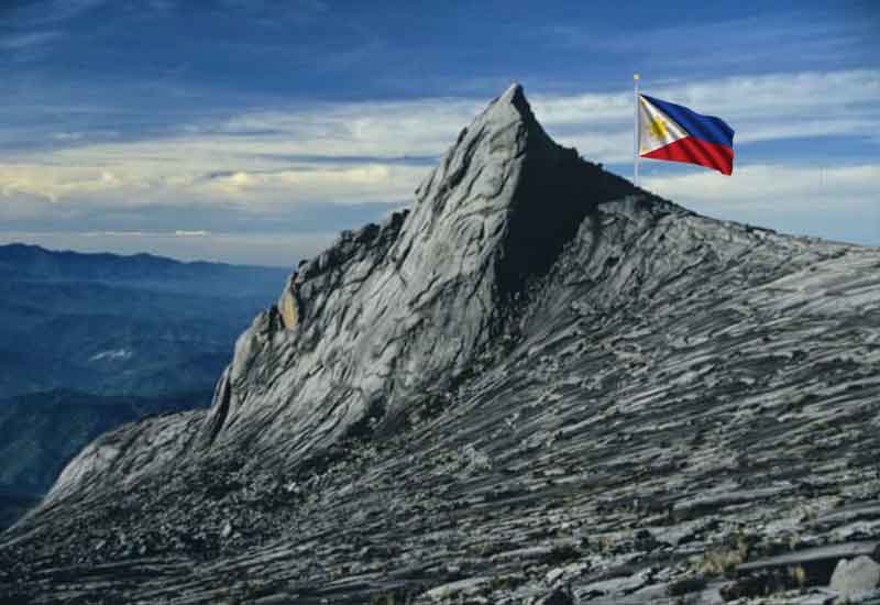 puncak kinabalu filipina sabah tuntutan