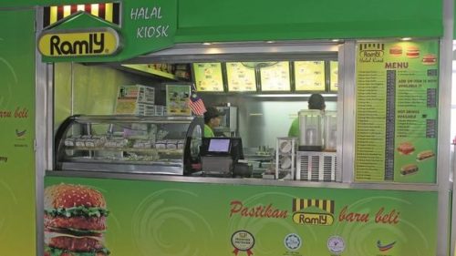 ramly burger halal kiosk