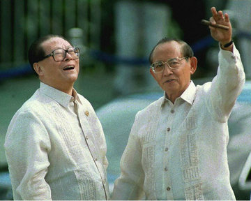 ramos jiang zemin lawatan filipina